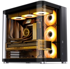 VỎ CASE JONSBO TK-2 BLACK ATX ( MID TOWER, MÀU ĐEN, KÍNH CONG)