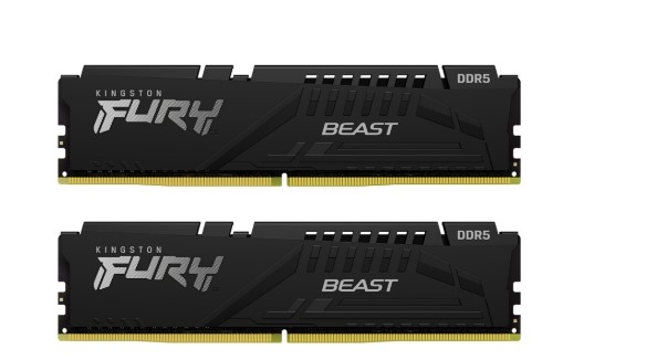 Ram Desktop Kingston FURY Beast RGB Black EXPO (KF556C36BBEK2-64)