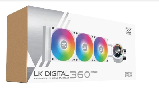 TẢN NHIỆT NƯỚC AIO XIGMATEK LK 360 Digital Artic (EN46087)