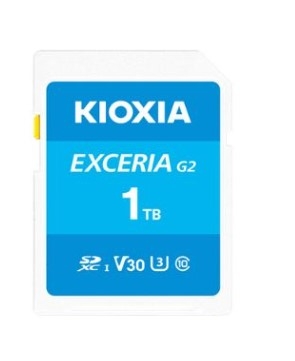 Thẻ nhớ SD Kioxia Exceria G2 CL10 UHS-I U3 V30 4K 1TB LNEX2L001TG4