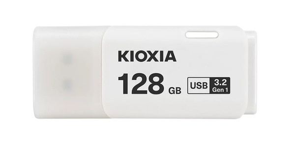 Ổ cứng di động Kioxia 128GB U301 USB 3.2 Gen 1 LU301W128GG4 Trắng