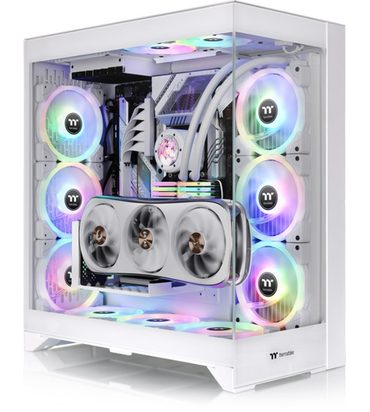 Vỏ Case Thermaltake CTE E600 MX SNOW sẵn 3 Fan