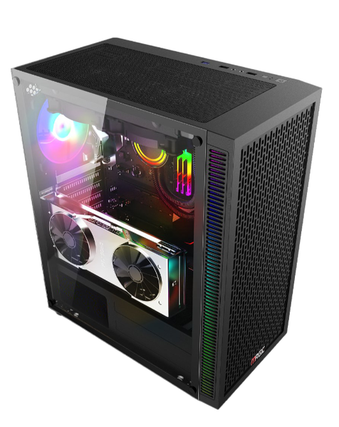 Thùng máy Magic Luxury I - Black sẵn 4 Fan