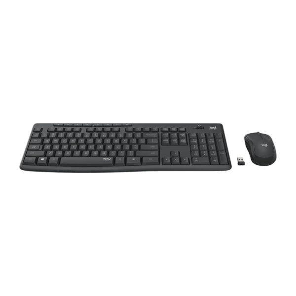 Bộ bàn phím chuột không dây Logitech MK295 Đen (920-009814)