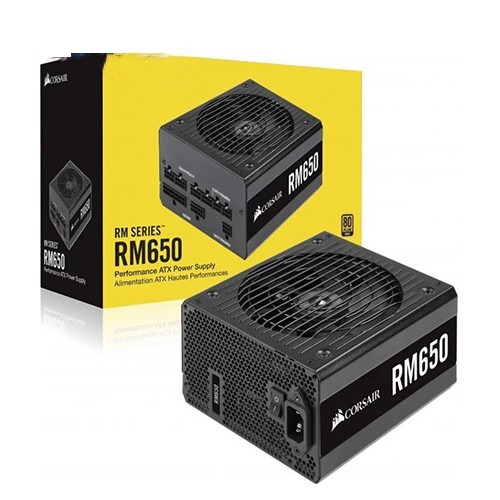 Nguồn Corsair RM650 Full Modul -80 Plus Gold (CP-9020194-NA)