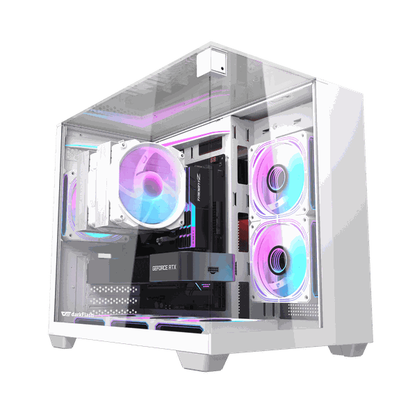 Vỏ case DARKFLASH TH285M White (Full M-ATX)