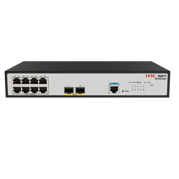 Switch H3C Aolynk US300-8G2F (8GE, 2 SFP, Layer 2)
