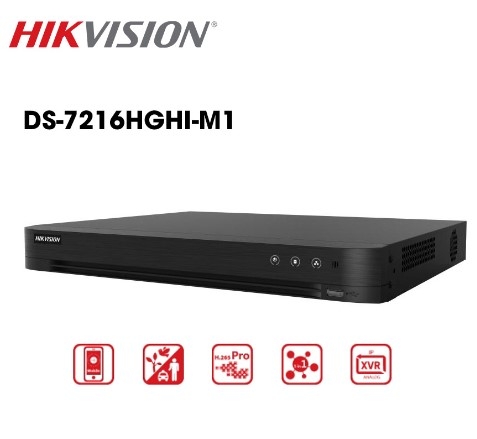 Đầu ghi hình 16 kênh Turbo HD 5 Hikvision DS-7216HGHI-M1