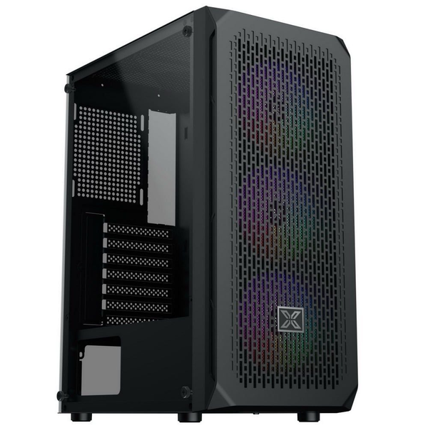 Thùng máy Case XIGMATEK Sky 3F - Đen, Kèm 3 fan RGB (EN42157)