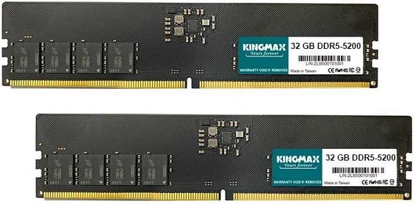 Ram KingMax 64GB (2x32GB) DDR5-5200 Kit