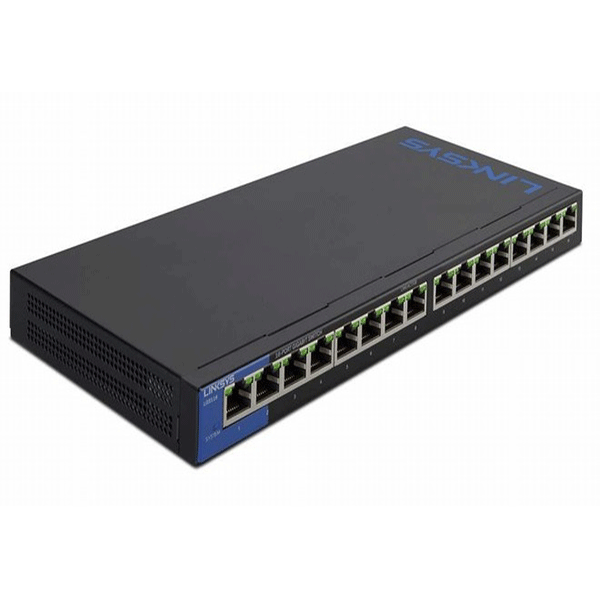 Switch Linksys LGS116P (Gigabit (1000Mbps)/ 16 Cổng/ 8 cổng PoE/ Vỏ Thép)