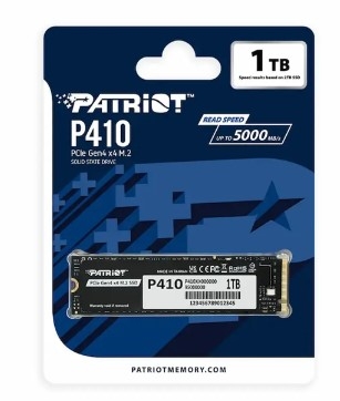 SSD Patriot 1TB P410 PCLe Gen4*4 M2 2280(Read/Write 5000/4500 MB/s)