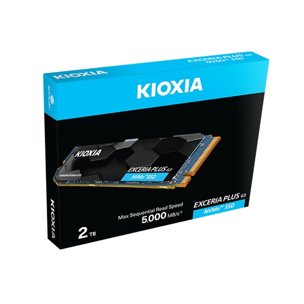 Ổ Cứng NVMe Kioxia Exceria Plus G3 Gen 4x4 2TB R5000, W3900 (LSD10Z002TG8)