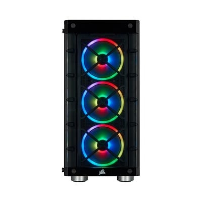Vỏ Case Corsair 465X TG RGB (Mid Tower /Màu Đen) CC-9011188-WW Sẵn 3 Fan