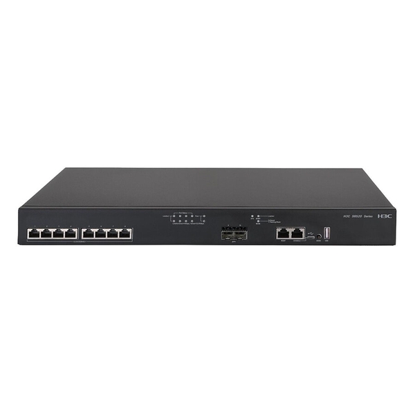 Switch Layer 3 H3C S6520X-10XT-SI (8 cổng 10G Multi-Gig + 2 cổng SFP+ 10G)