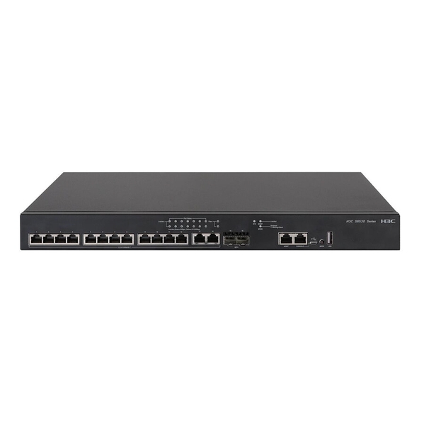 Switch Layer 3 H3C S6520X-16XT-SI (14 cổng 10G Multi-Gig + 2 cổng SFP+ 10G)