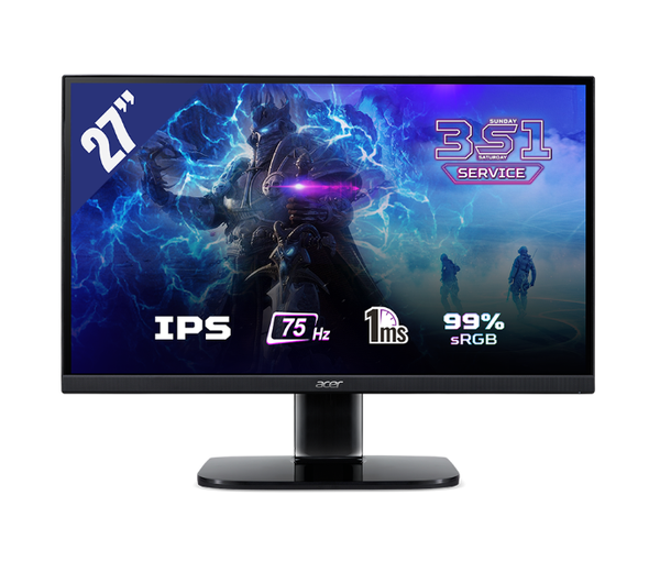Màn hình LCD Acer Nitro KA272 G0 (27 inch/ 1920 x 1080/ 250 cd/m2/ 1ms/ 120Hz)