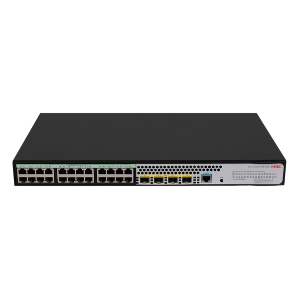 Switch PoE H3C S1850V2-28X-HPWR (24GE PoE+, 4 SFP+ 10G, Layer 2)