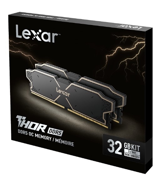 RAM Lexar Thor DDR5 32GB (2x16GB) Bus 6000 XMP/EXPO RGD (LD5U16G60C32LG-RGD)