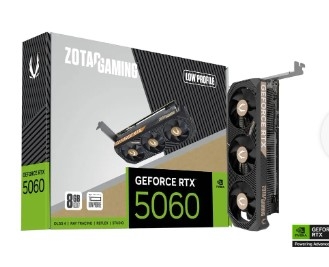 Card màn hình ZOTAC GAMING GeForce RTX 5060 Low Profile 8GB 128 Bit GDDR7 (ZT-B50600L-10L)