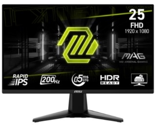 Màn Hình Gaming MSI MAG 255F E20 (24.5 inch - IPS - FHD - 200Hz - 0.5ms)