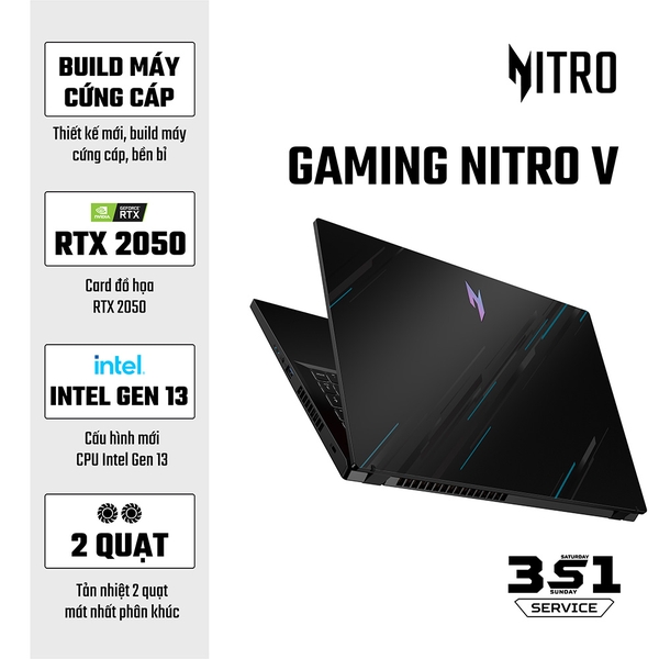 Laptop gaming Acer Nitro V ProPanel ANV15 52 59AA