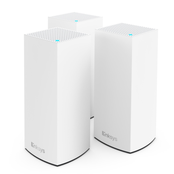 Bộ phát wifi 6 Linksys Velop Atlas MX2003-AH 3-Pack (Chuẩn AX/ AX3000Mbps/ Ăng-ten ngầm/ Wifi Mesh/ Dưới 100 User)
