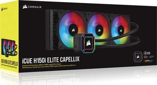 Tản nhiệt nước Corsair H150i ELITE CAPELLIX (CW-9060048-WW)