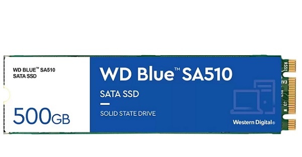 Ổ cứng SSD 500GB 2.5 inch M2 2280 SATA SA510 Western Digital WD WDS500G3B0B