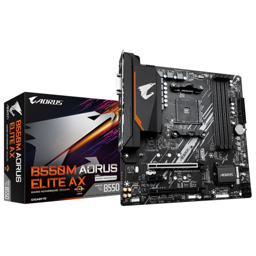 Mainboard Gigabyte B550M AORUS ELITE AX (Wifi+Bluetooth)