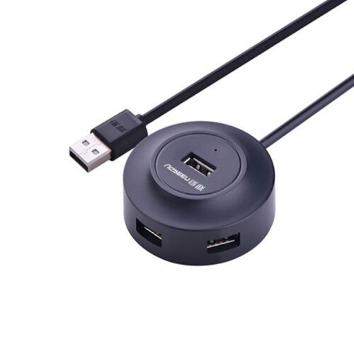 Bộ chia Hub USB 2.0 4 cổng màu đen Ugreen 25CM (50261)