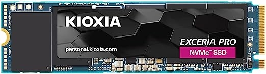 SSD KIOXIA 1TB EXCERIA PRO NVMe M.2 2280 PCIe Gen 4x4-Tốc độ đọc 7300MB/giây