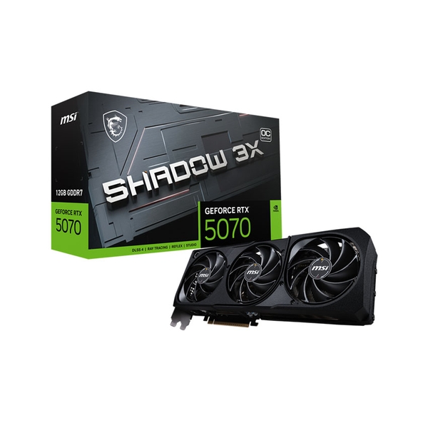 VGA MSI GeForce RTX 5070 12G SHADOW 3X OC