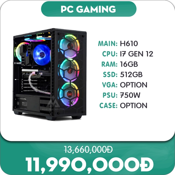 PC Gaming H610 i7