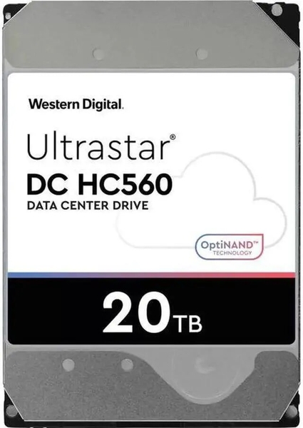 Ổ cứng HDD Western Digital Ultrastar DC HC560 WUH722020BLE6L4 (20TB, 3.5