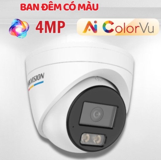 Camera IP 4MP Hikvision DS-2CD1347G3H-LIUF/SRB