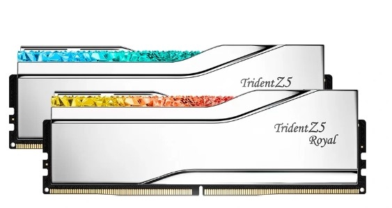RAM PC G.SKILL Trident Z5 Royal RGB 32GB 6400MHz DDR5 (2x16GB) F5-6400J3239G16GX2-TR5S