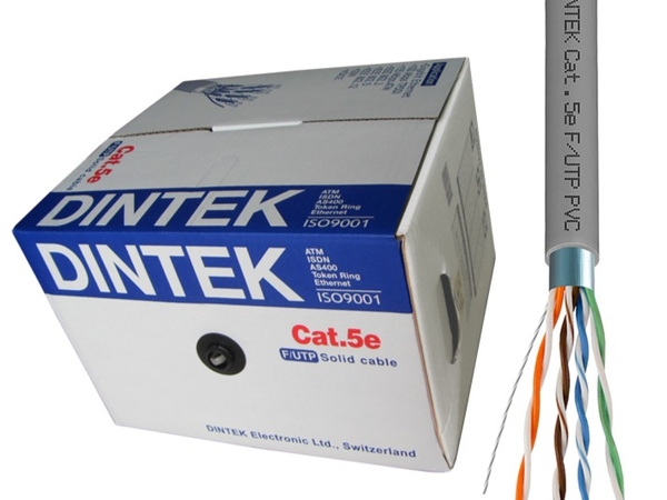 Cáp mạng Dintek CAT.5e FTP, 4 pair, 24AWG