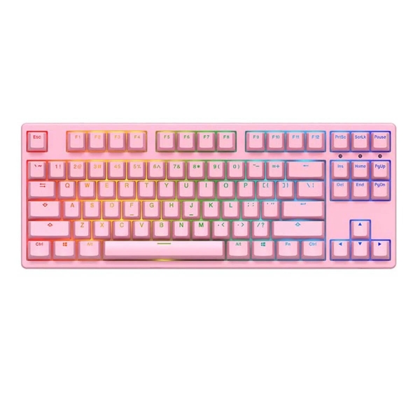 Bàn phím AKKO 3087S RGB – Pink (Cherry switch)