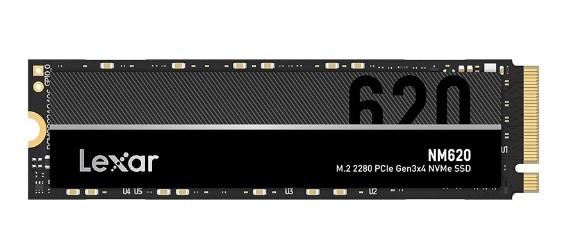 SSD Lexar NM620 512GB M.2 PCIe Gen3 x4 LNM620X512G-RNNNG