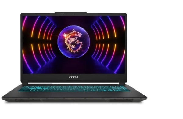 NB MSI Cyborg 15 (B13WEKG-676VN) (i5-13420H/16GB/512GB SSD/15.6 FHD/144Hz/8GB_RTX5050/WL/BT/4C/W11HS/RGB_KB/Balo/Đen)