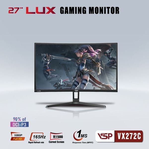 MÀN HÌNH CONG VSP VX272C - 165HZ - 1MS