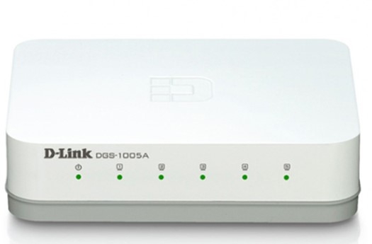 Switch D-Link DGS-1005A (5 port/ 10/100/1000 Mbps)