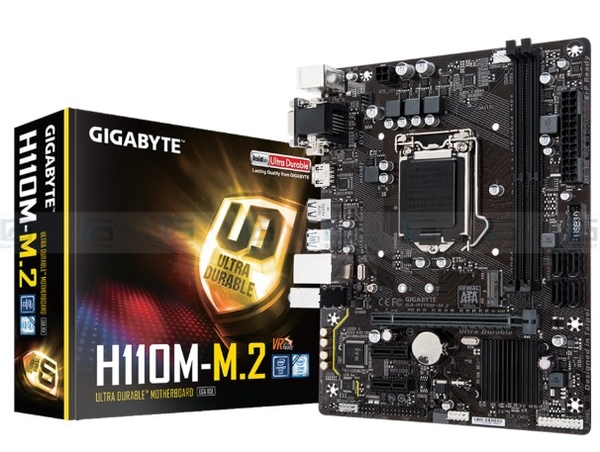 Bo mạch chủ Gigabyte H110M-M.2 (M-ATX, DDR4, LGA1151)
