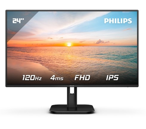 Màn Hình Máy Tính LCD Philips 24E1N2100D/71 (24 inch - FullHD - IPS - HDMI - DVI - VGA - 120HZ) Black