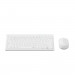 Bộ bàn phím chuột không dây Rapoo 8000GT - Màu trắng (Bluetooth/Wireless)