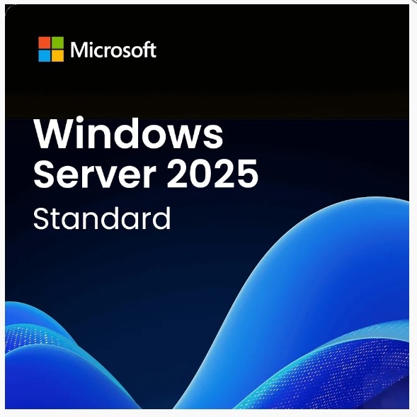 PHẦN MỀM WINDOWS SVR STD 2025 64BIT ENGLISH 1PK DSP OEI DVD 16 CORE (P73-08749)-NK