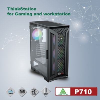 Case VSP P710 Full ATX không FAN