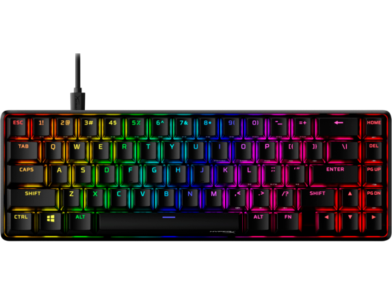 Bàn phím HP HyperX Alloy Origins 65 (Đen) - US Layout (HyperX Red Switch) (4P5D6AA)