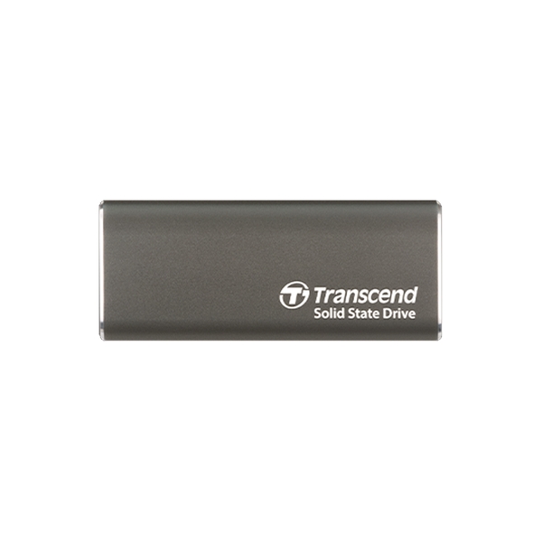 Hình ảnh chụp sản phẩm Thông số kỹ thuật Ổ cứng di động Transcend ESD265C Portable SSD 500GB Type C, Vỏ Kim Loại (TS500GESD265C)